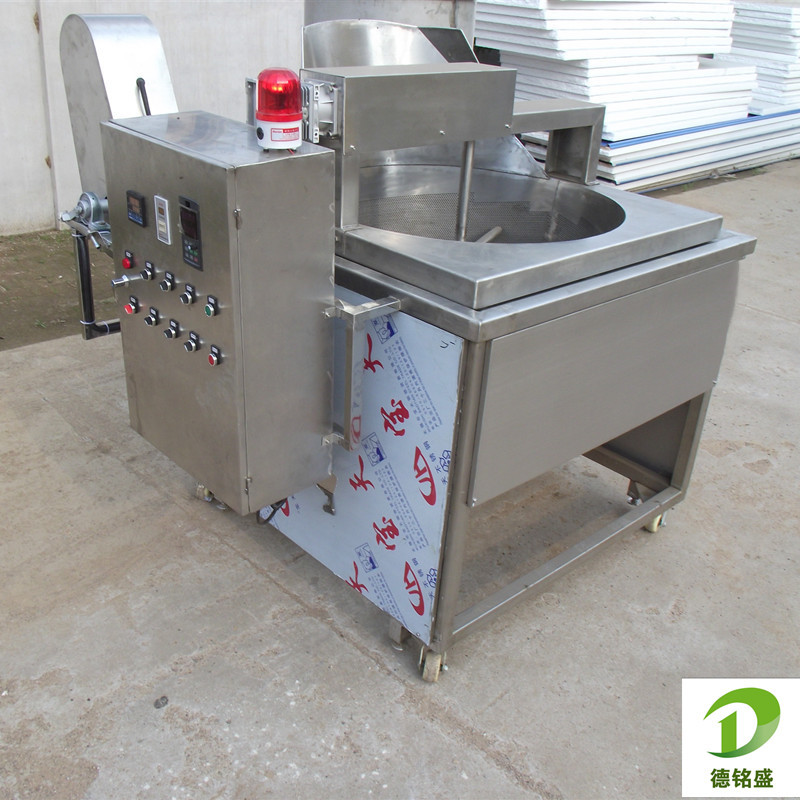 燃煤燃气加热鱼肉饼油炸锅 快餐半成品油炸机 鸡排鸡腿油炸锅