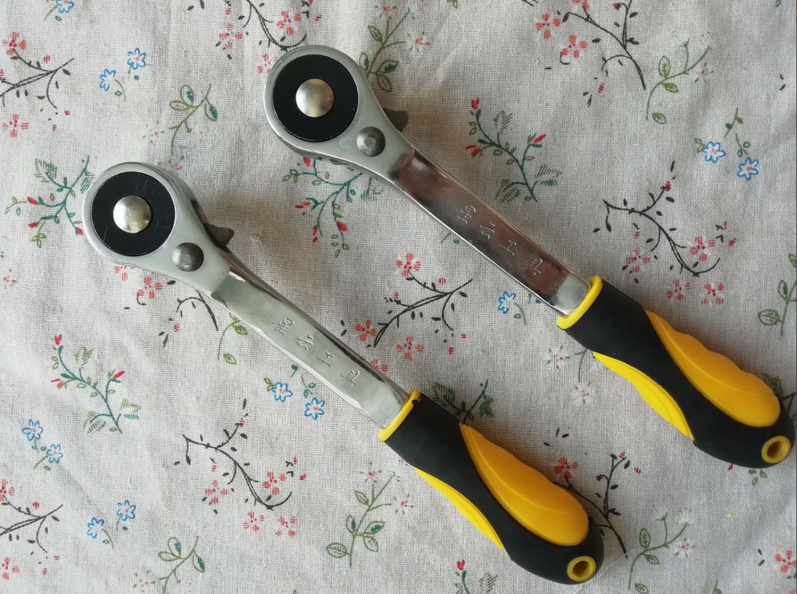 快速扳手，脱落扳手，棘轮扳手-星云双色小快速扳手 每件60个