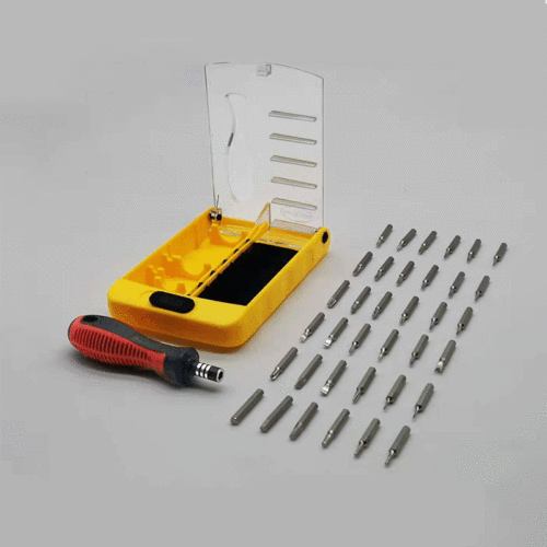 Screwdriver set multifunctional 37-in-1 mobile phone repair and disassembly tool precision H4 bit set tool