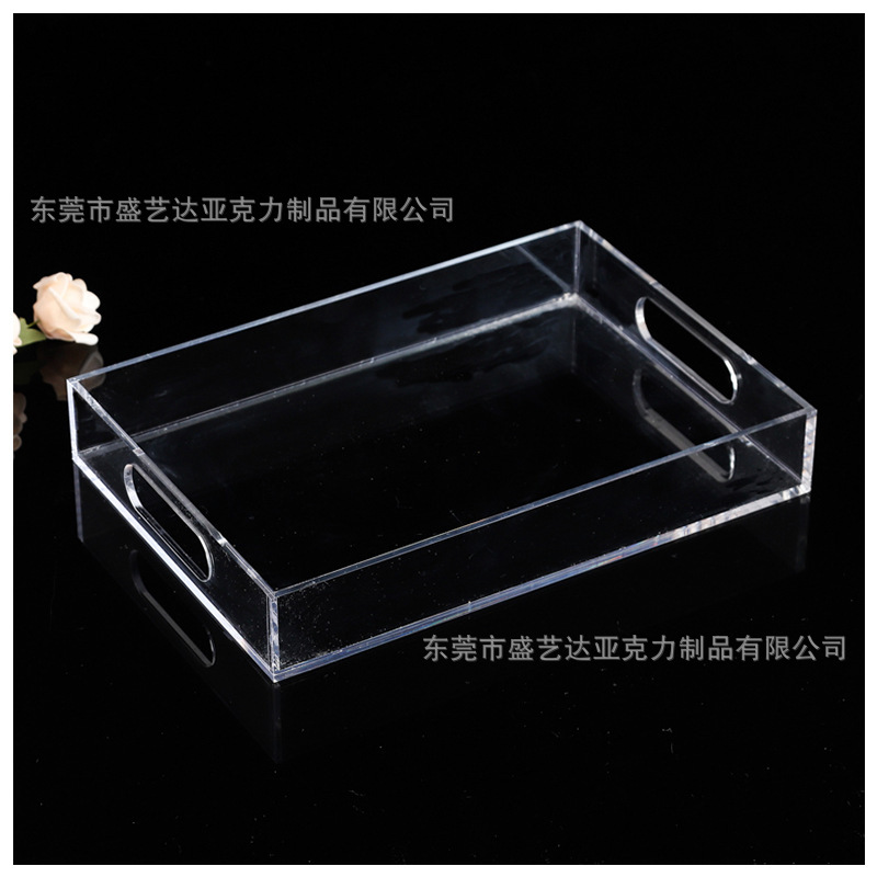 亚克力厂家直销亚克力盒子加工有机玻璃抽屉式托盘收纳厂家定制