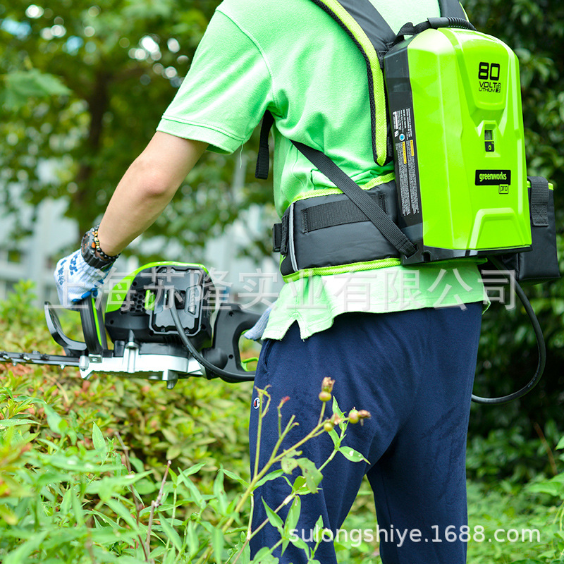 格力博80V割草机 绿篱机通用背包电池 锂电池包