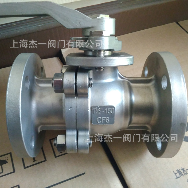 美标法兰球阀 Q41F-150LB 321不锈钢 2.0Mpa 浮动球 PTFE密封