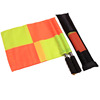 Football competition flag assistant referee flag signal issuing flag hand flag side flag tailor football referee equipment