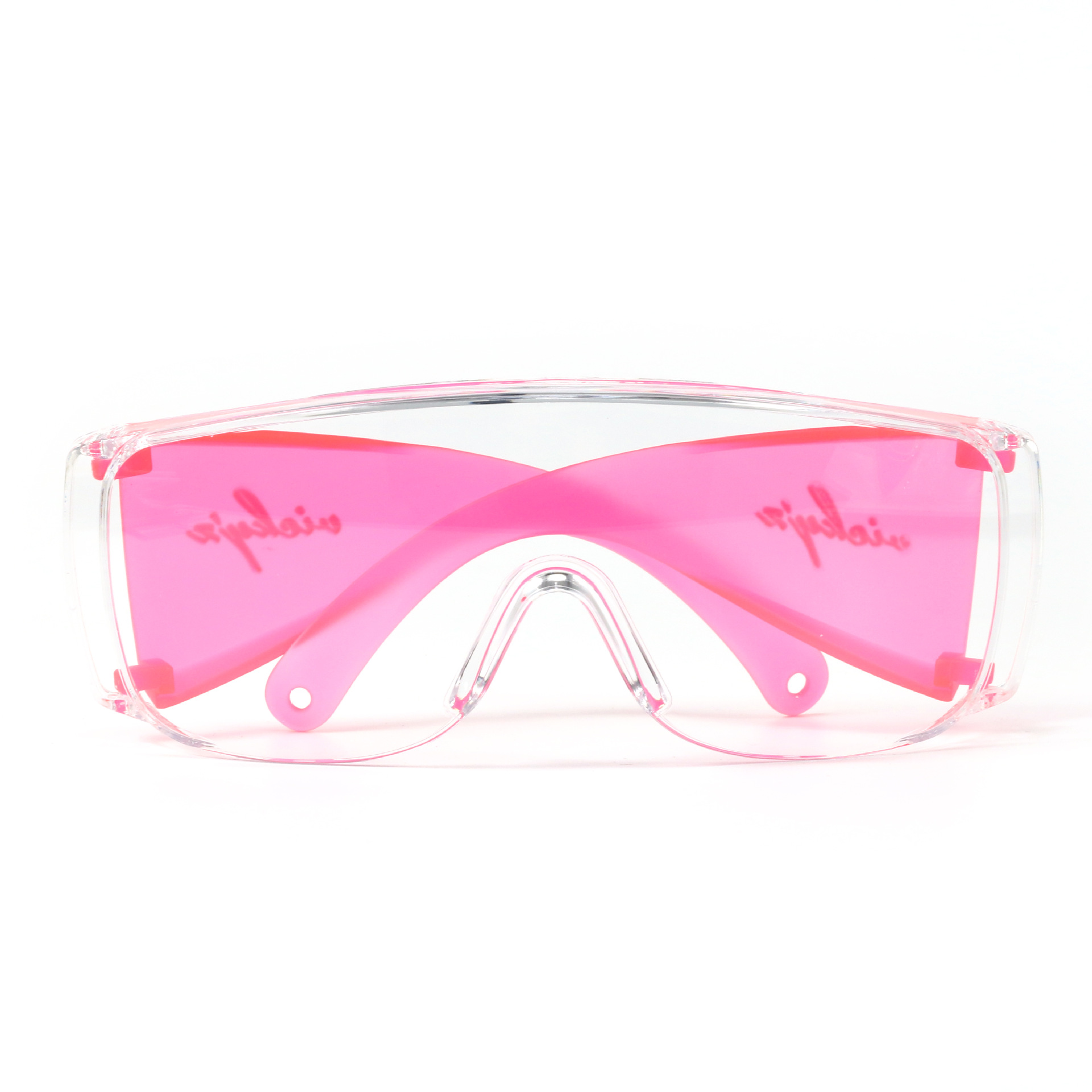 new pattern Goggles Labor insurance Splash polish Ride a bike Fog Droplet transparent Blue light glasses men and women