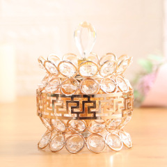 北歐風時尚創意水晶香爐中東燃燒器家用香熏爐censer 中東香爐