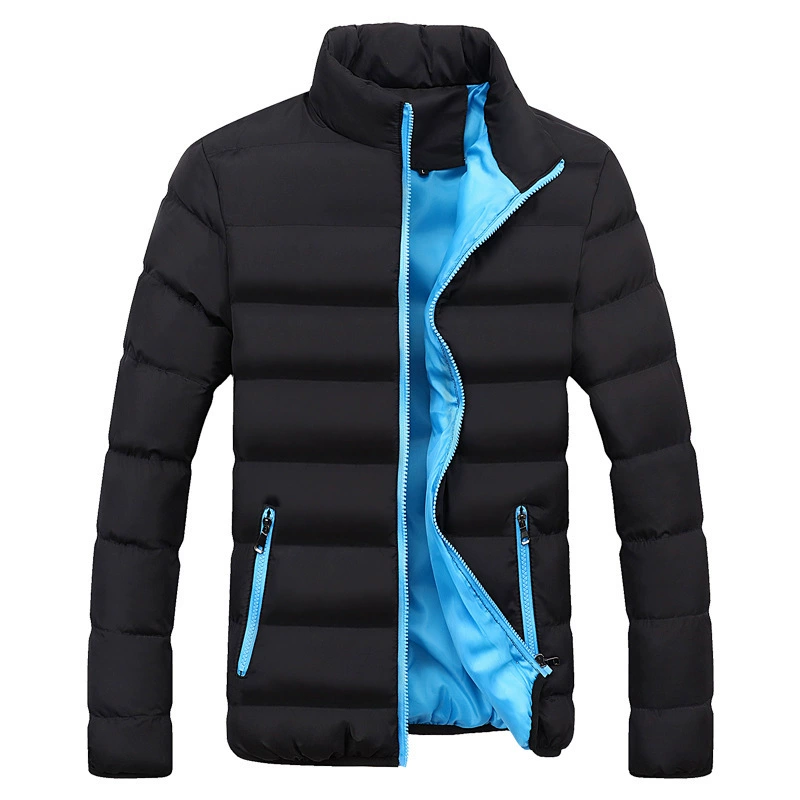 Jacket for leisure with down, 2019, slim fit, increased thickness