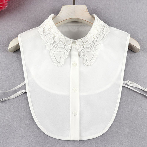 Women girls Dickey Collar detachable half shirt sweater decoration collarembroidery dickie children doll blouses false false lapel collar shirt collar