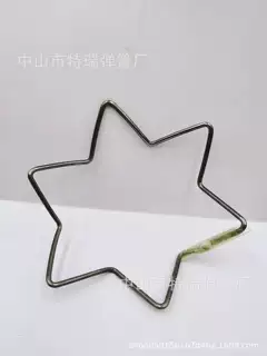 工厂专业生产加工异型灯饰配件弹簧照明弹簧线成型工艺品天花灯