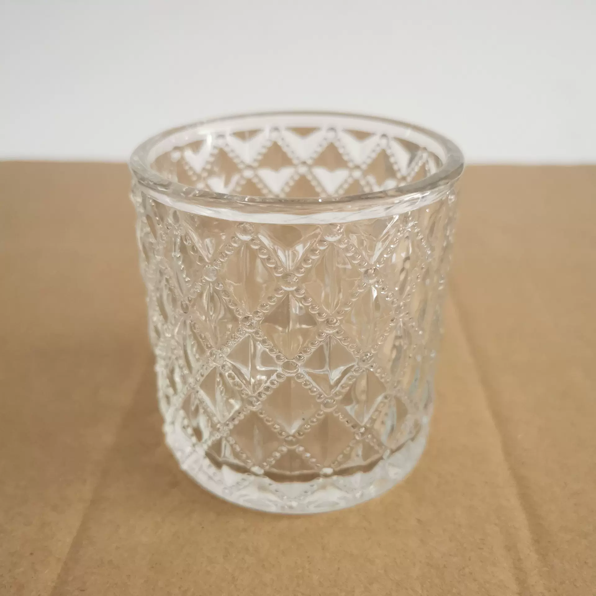 diy蜡烛材料 玻璃烛台 香薰蜡烛杯 小圆杯 香薰蜡烛容器