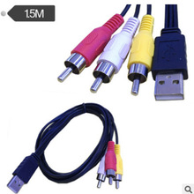 USB�D��ɏ��AV�� USB�D3RCA��ҕ�l�� �C픺� �ҕ�C�B�Ӿ�1.5��