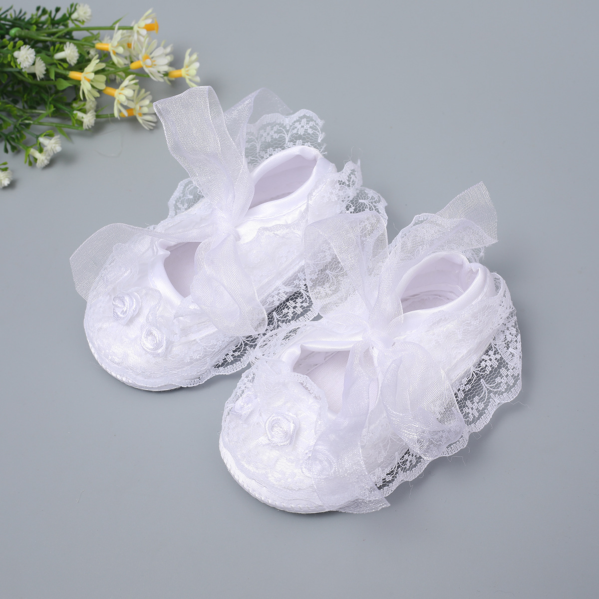 Chaussures bébé en soie - Ref 3436661 Image 9