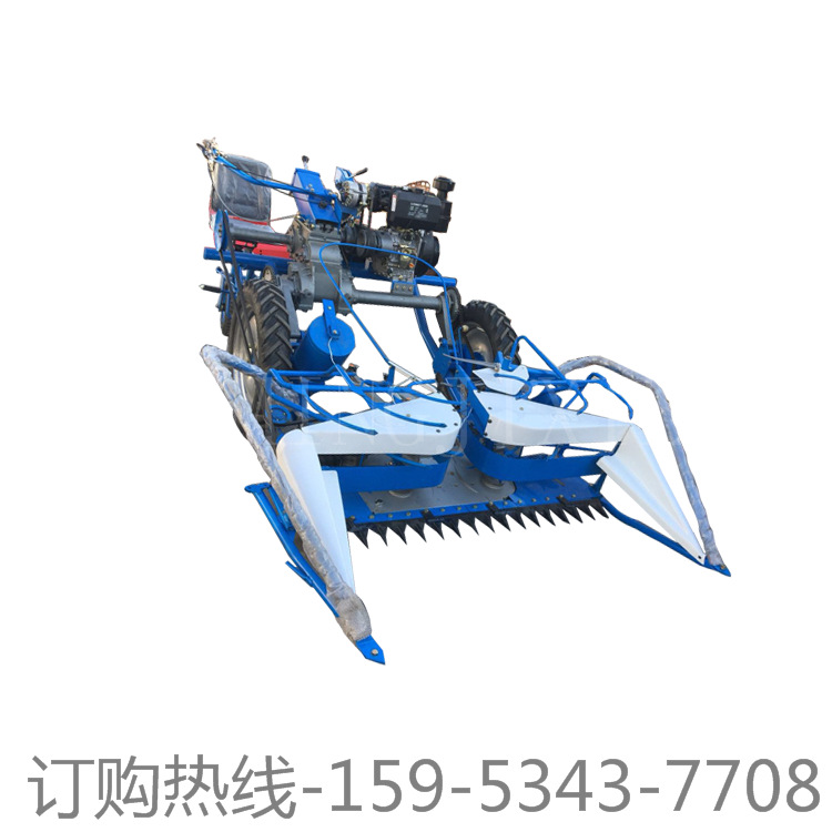 燕麦草收割打捆机  芦苇割捆机 三轮坐式全自动收割打捆机割捆机