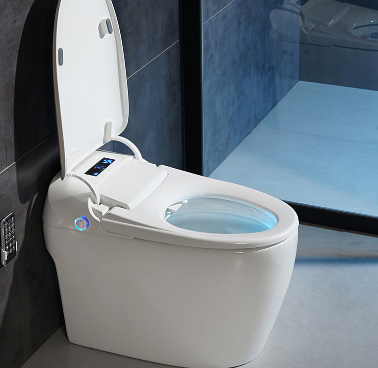 自动智能马桶卫生间家用一体式坐便器全自动冲洗妇洗烘干座便器
