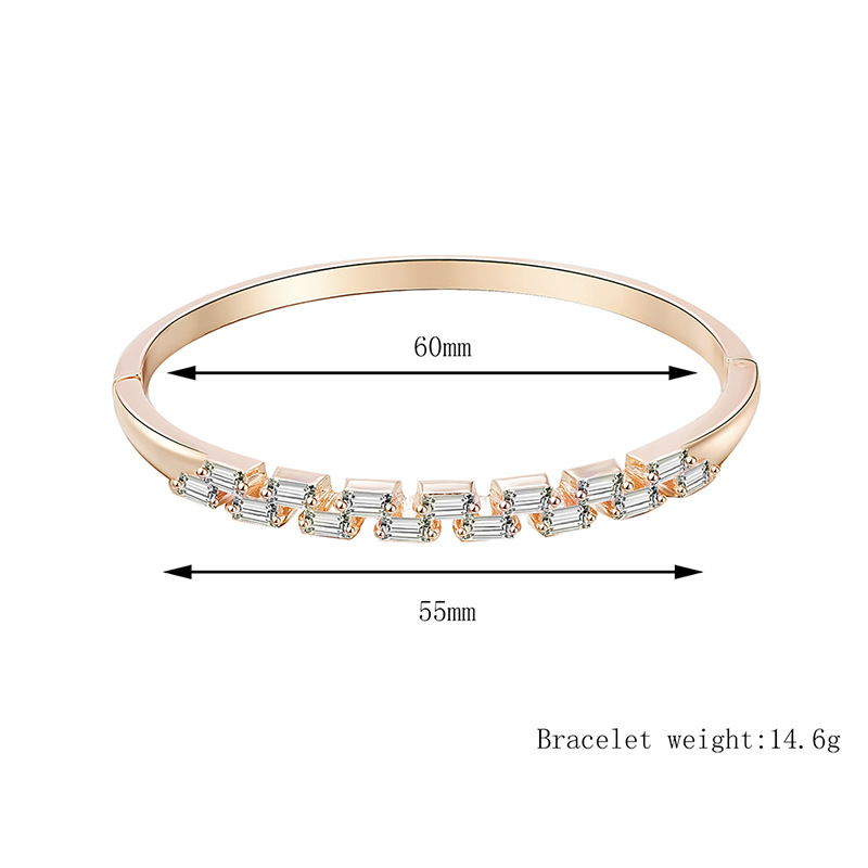 Nouveau Simple Mode Alliage Diamant Personnalité Tendance Bracelets En Gros Nihaojewelry display picture 3