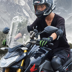 Cycling knee pads and elbow pads four-piece set of plastic PP shell protective gear multi-purpose road outdoor off-road protection anti-fall protective gear