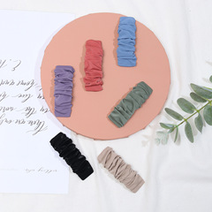 New trendy Instagram-style small scented beige fabric hair clip for women, candy-colored fringe side versatile BB clip hair accessory