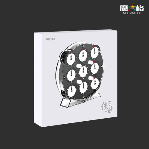 Qiyi's legendary magic watch Magic A racing full magnetic positioning professional competition Rubik's cube MAGIC CLOCK children's toy