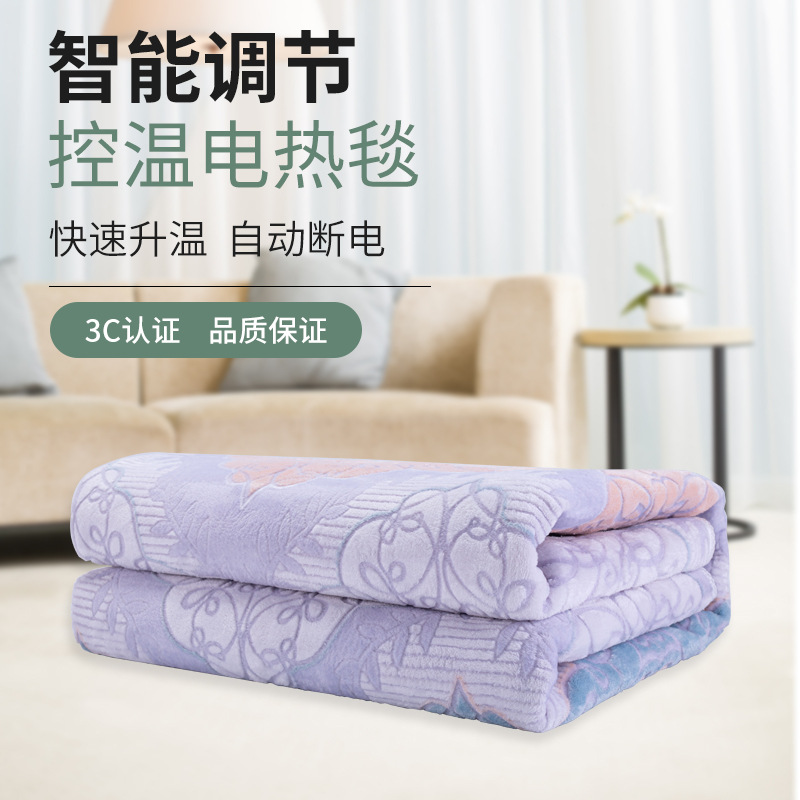 電熱毯批發雙人雙控防水智能調溫家用單人宿舍安全加厚電褥子