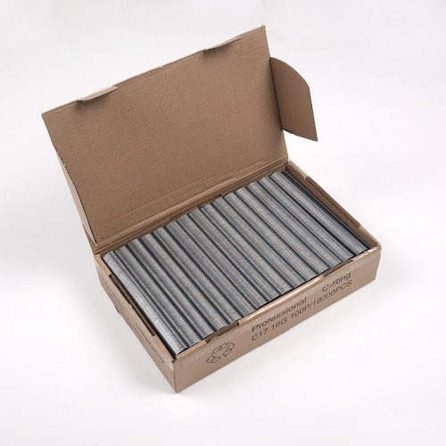 Pneumatic C-type nails C17C24 chicken cage flower sofa seat SC7607C7E zinc alloy stainless steel wire mesh binding net