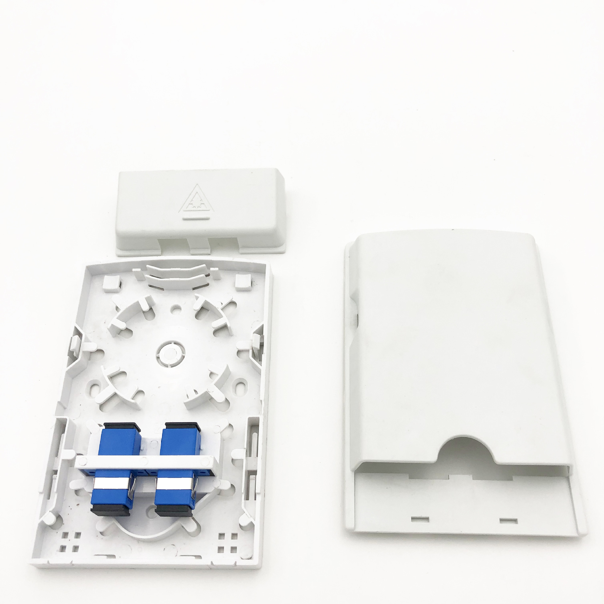 防水面板盒 通信设备  ABS光纤 面板盒推拉式 2芯 线盒  终端盒