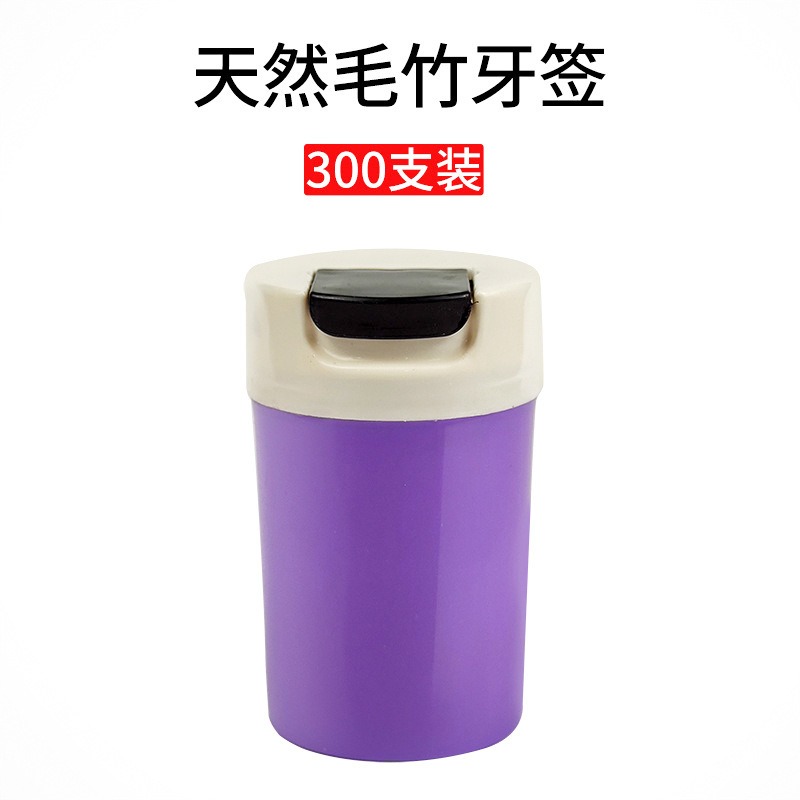 Toothpick Household Disposable Toothpick Artifact for Wine Hotel Cheap Double-headed Bamboo Portable Wooden Bamboo Toothpick Stall