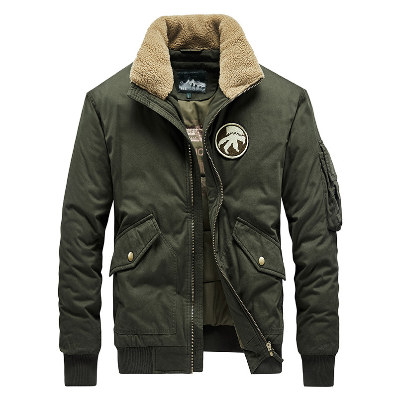 Otoño e Invierno nuevos hombres engrosada caliente diario casual chaqueta deportiva de los hombres guapos de moda estilo coreano chaqueta de los hombres al por mayor