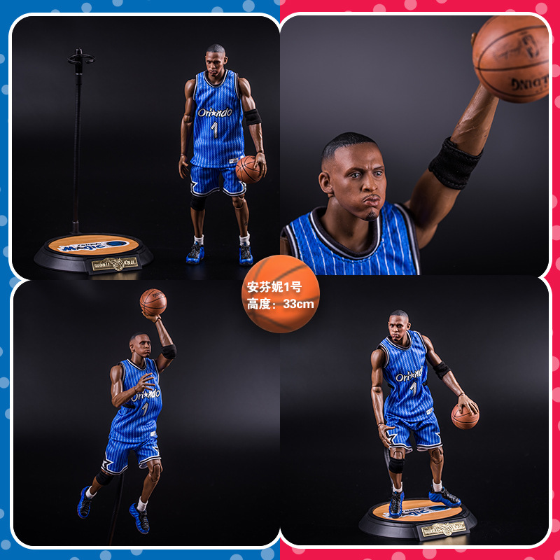 nba可动1\6篮球科比乔丹库里詹姆斯麦迪哈登篮球手办人偶摆件-阿里巴巴