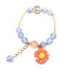 Cute fresh bracelet, jewelry flower-shaped, accessory, Japanese and Korean, flowered