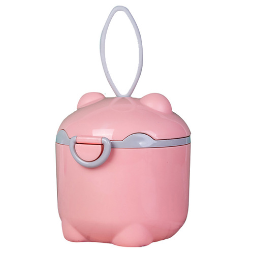Baby Sly portable milk powder box large capacity milk powder grid milk powder sealed can snack storage box maternal and child supplies