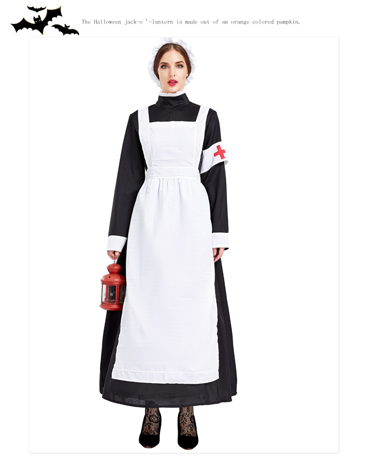 18th century monastery nun dress set nihaostyles wholesale halloween costumes NSPIS81371