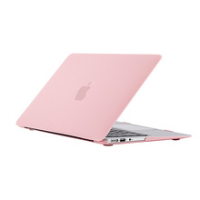 适用MacBook air笔记本电脑保护壳苹果Pro13/16/15磨砂保护套跨境