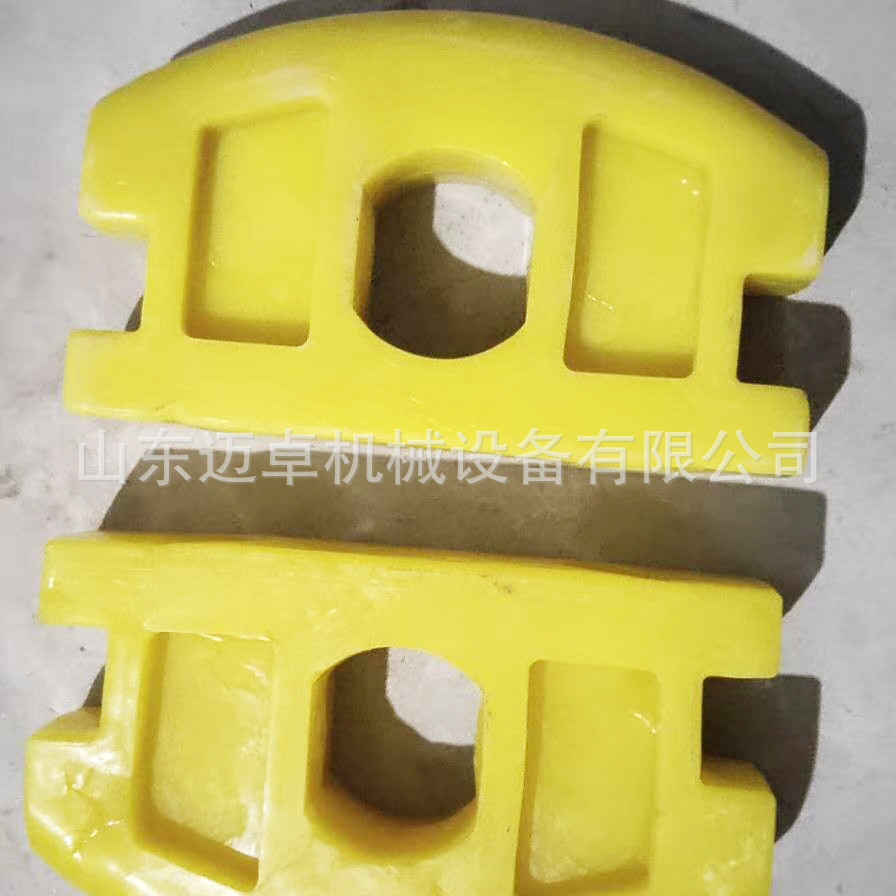 迈卓机械给大家科普矿车碰头的特点聚氨酯矿车碰头 橡胶碰头
