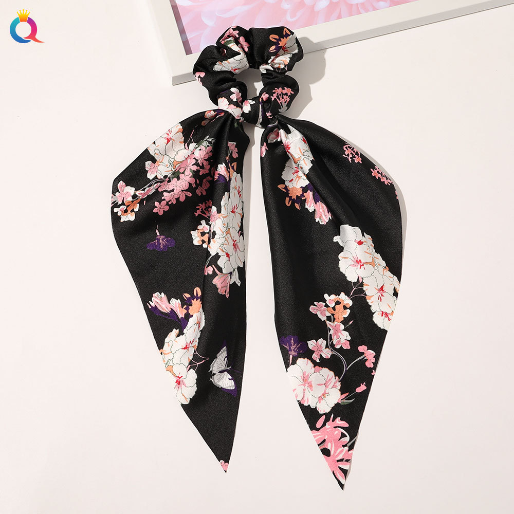 Fashion Stripe Solid Color Daisy Cloth Lace Hair Tie 1 Piece display picture 79