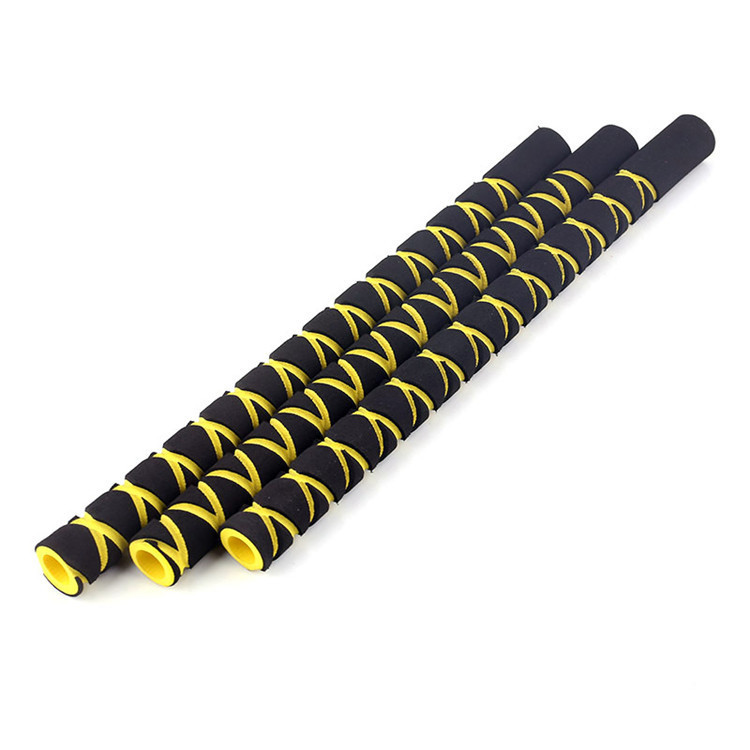 自行车车彩色把套厂家发泡 NBR橡胶防震防滑把套单推车手把套配件