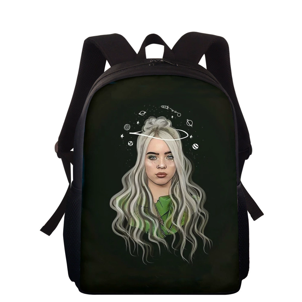 Иностранная торговая поставка рюкзак Billie Eilish европейско-американский студенческий школьный рюкзак для книг на заказ учебный рюкзак