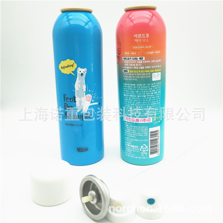 爽肤水气雾剂铝罐