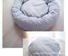 Four seasons can be used for removable cotton and hemp egg tart round pet nest in winter warm open dog nest cat nest cushion cross -border