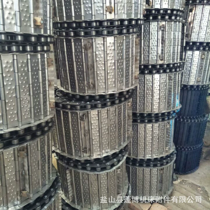 Прямые продажи с фабрики, черная/оцинкованная цепная пластина, машина для удаления стружки, конвейерная цепная пластина, механическая конвейерная трансмиссионная цепь