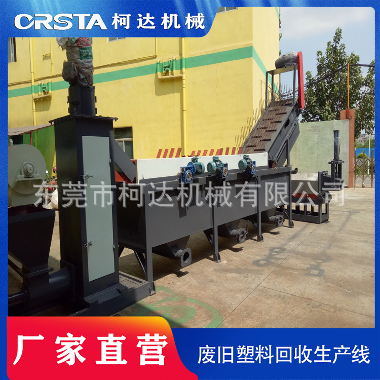 塑料吊针袋、输液包、点滴瓶破碎清洗造粒回收线