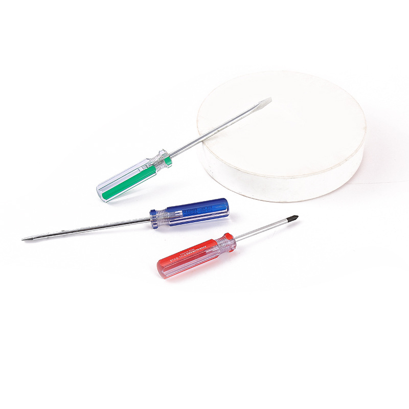 Cruz de una palabra de doble propósito tornillo al por mayor pequeño destornillador traje destornillador herramienta de reparación del hogar destornillador de una palabra