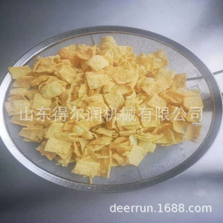 柳州螺狮粉腐竹片油炸机 小型腐竹油炸脱油生产线 免费上门安装