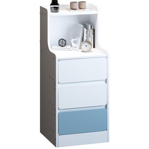 Mini, Simple, and Compact Nightstand: Sleek Nordic-Style Instagram-Worthy Bedside Cabinet with a Long, Streamlined Design