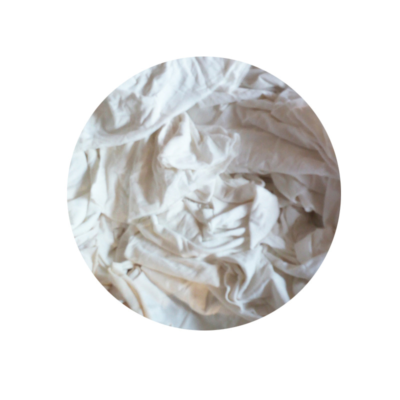 批发全棉白擦机布 白色碎布 工业抹布棉布头擦机布吸油破布
