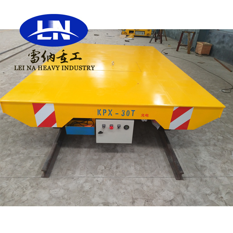 供应工业轨道电动搬运物料台车 蓄电池电动四轮重型轨道运输平车