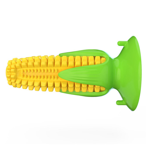 Amazon's New Suction Cup Corn Sound Dog Toy Teething Stick Chewing Glue Dog Toothbrush Pet Supplies
