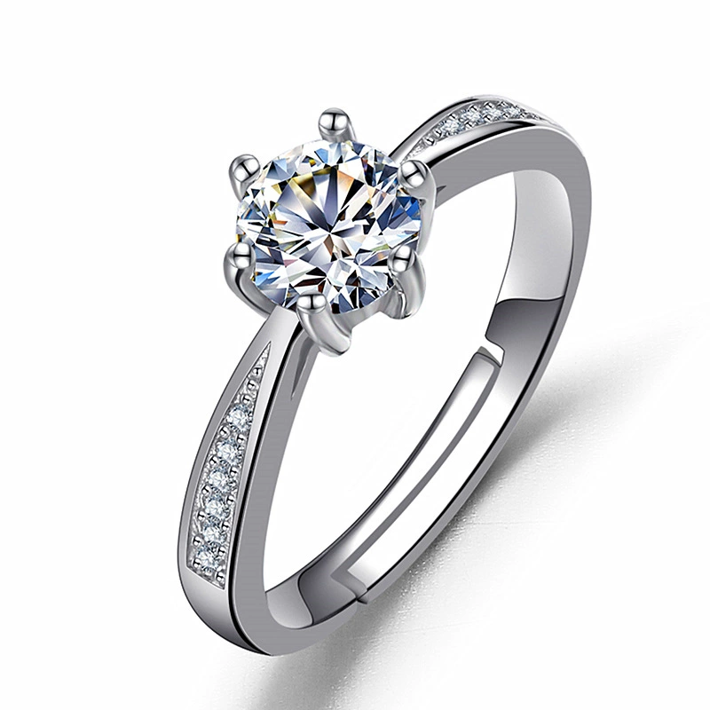 Classic wedding ring, direct factory sales, one carat, wholesale