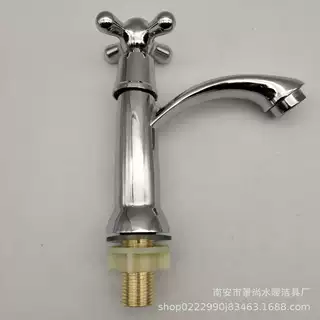 厂家直销卫浴单冷面盆龙头 锌合金体单冷水龙头 卫生间台盆龙头