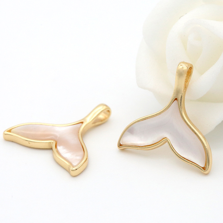 Style Simple Queue De Poisson Le Cuivre Placage Bijoux Accessoires display picture 2