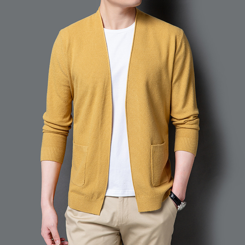 2022新款纯色开衫针织系列韩版毛衣一件代发抖音同款针织外套薄