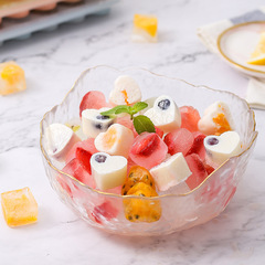 Creative Covered 21-Grid Heart and Round Silicone Ice Tray Ice Mold Ice Cubes Ice Stick Mold Whiskey Ice Ball Mold